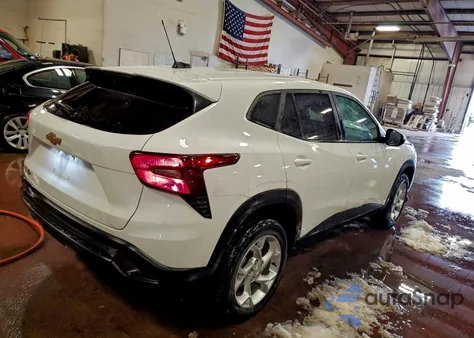 2024 Chevrolet Trax Ls from USA, damaged, VIN KL77LFE27RC107106